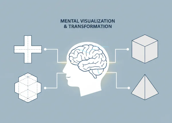 Visualizing 3D shapes from 2D patterns