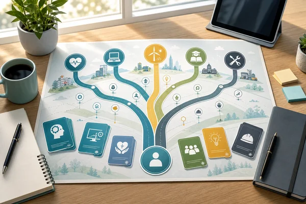 Future career planning map