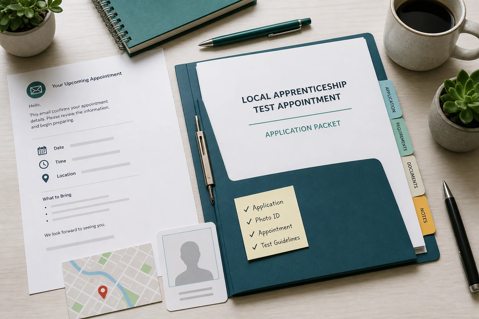 Local test appointment