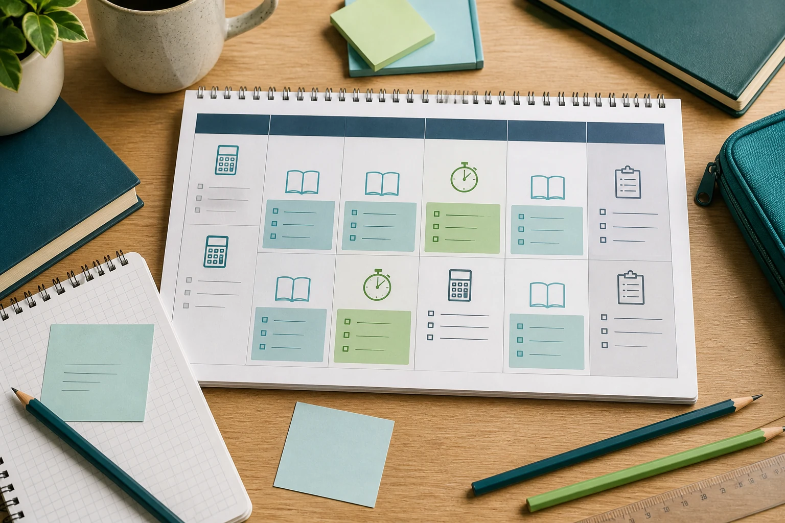 Weekly aptitude study plan